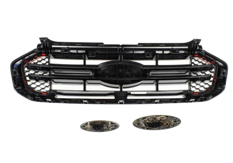 Ford Ranger Grille - Front - Ford Racing - Tremor Modified - Magnetic Gray - `19-`23